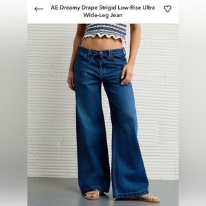 Dreamy drape jeans